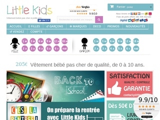 www.little-kids.fr alojamiento web YOORshop
