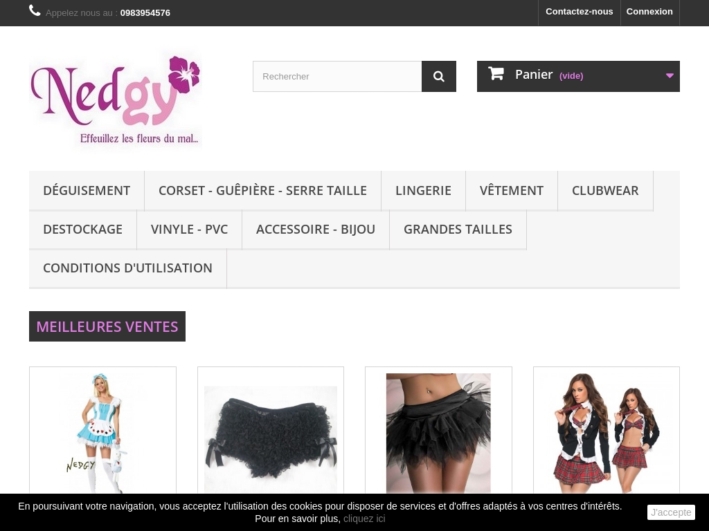 www.nedgy.com/catalog alojamiento web YOORshop