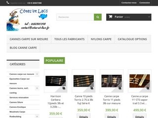 Côtes et Lacs hosting web YOORshop