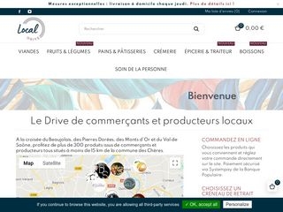 Local Drive hosting web YOORshop