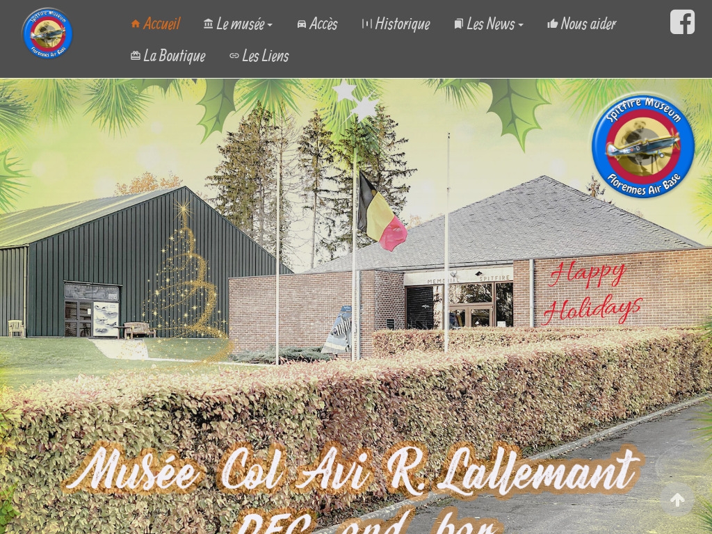 Spitfiremuseum hosting web YOORshop