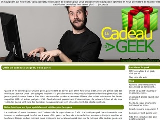www.lecadeaudugeek.com hosting web YOORshop
