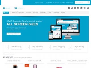 Beauty And Perfumes hosting internetowy YOORshop
