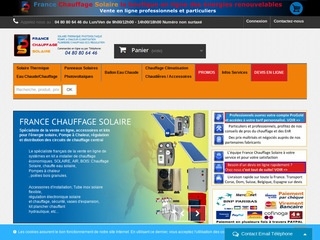France Chauffage Solaire hosting internetowy YOORshop