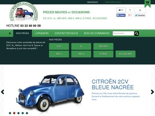 Pieces 2CV 4L hosting internetowy YOORshop