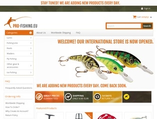 Pro-Fishing.eu hosting internetowy YOORshop