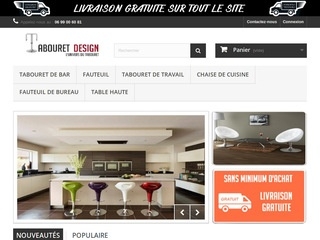 Tabouret design hosting internetowy YOORshop