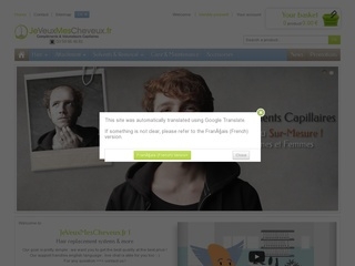 jeveuxmescheveux hosting internetowy YOORshop