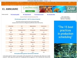 www.el-annuaire.com hosting internetowy YOORshop
