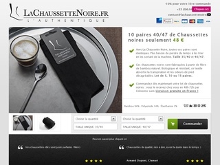 www.lachaussettenoire.fr hosting internetowy YOORshop